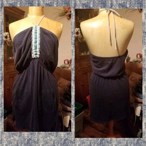 We The Free People Terry cloth tube dress PLS READ & LOOK AT ALL PICS FLAW